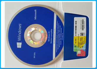Пакет Микрософт Виндовс 8,1 французского языка Про с первоначальным подгонянным ДВД,