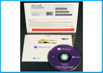 64 программное обеспечение Микрософт Виндовс 10 лицензии ОЭМ бита ДВД Про, пакет вин10 про/домашний ОЭМ