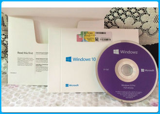 Профессиональные лицензия ОЭМ бита ДВД программного обеспечения 32кс 64 Микрософт Виндовс 10 Про неподдельная