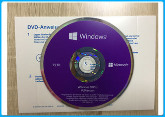 Windows 10 Pro Software OEM Английский / французский / итальянский / русский / японский онлайн-активация