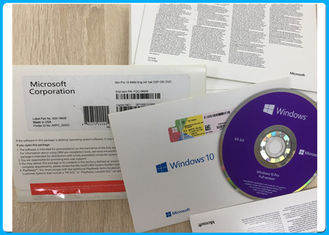Ключ лицензии программного обеспечения 64бит ДВД Диск+ Микрософт Виндовс 10 языка Мулит Про первоначальный