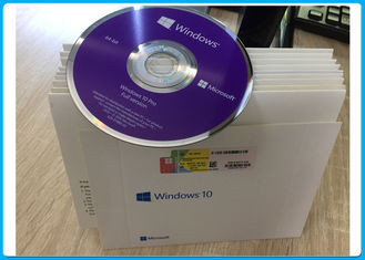 Профессиональные программное обеспечение 64Бит Микрософт Виндовс 10 Про - 1 ключевая лицензия КОА - ДВД на запасе