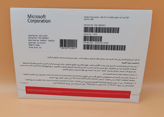 Арабский язык 100% оригинала лицензии Coa OEM бита DVD профессионала 64 Windows 10 ключевой FQC -08983