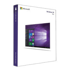 Бит коробки 64 Windows 10 системного программного обеспечения Microsoft Windows Pro розничный активация ключа лицензии процессора 1 GHz глобальная