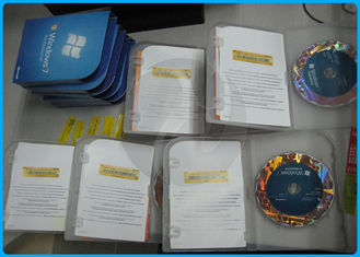 коробка Windows Windows 7 компьютера профессиональная розничная 7 програмных обеспечений с стикером COA