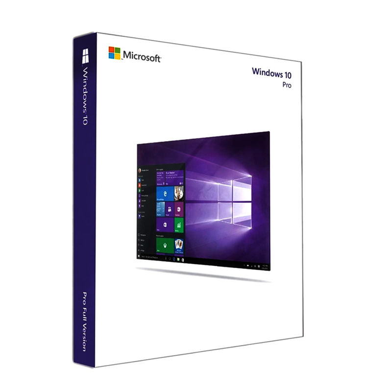 Коробка выигрыша 10 Coa коробки 32GB 1GHz Windows 10 профессиональные розничные ключевые розничная