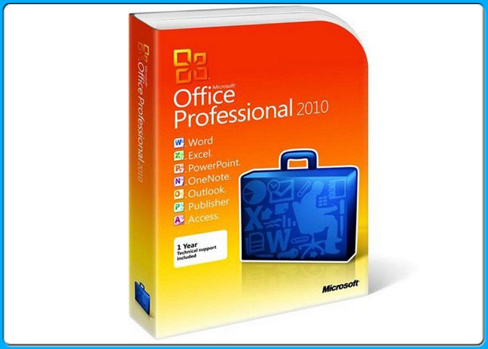 Коробка полного профессионала офиса 2010 Ирландии Майкрософт версии первоначально розничная