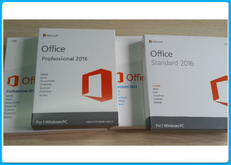 Програмное обеспечение офиса Майкрософт 2016 профессиональное + лицензия COA 1pc + Usb внезапное Retailbox