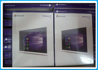 32 бит / 64 бит Microsoft Windows 10 Pro Software розничной коробки Windows 10 профессиональный