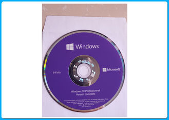 Франчузов OEM ключа лицензии НЕПОДДЕЛЬНОГО версия 64 пакета Microsoft Windows 10 бита профессионального первоначально