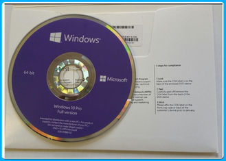 Неподдельный Микрософт Виндовс 10 про 32 кс 64 программное обеспечение бита ДВД Микрософт Виндовс