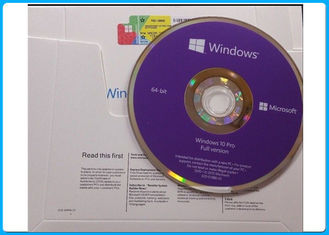 Новый загерметизированный ключ лицензии КОА бита ДВД+ профессионала 64 Микрософт Виндовс 10 Про