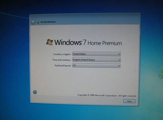 Бита награды 64 Windows програмного обеспечения 7 Microsoft Windows ключа FPP коробка розницы версии домашнего полная